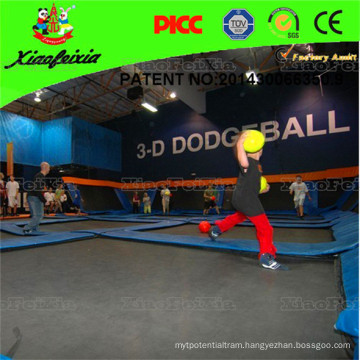 Dodgeball Trampoline Park in Trampolines with Foam Pit